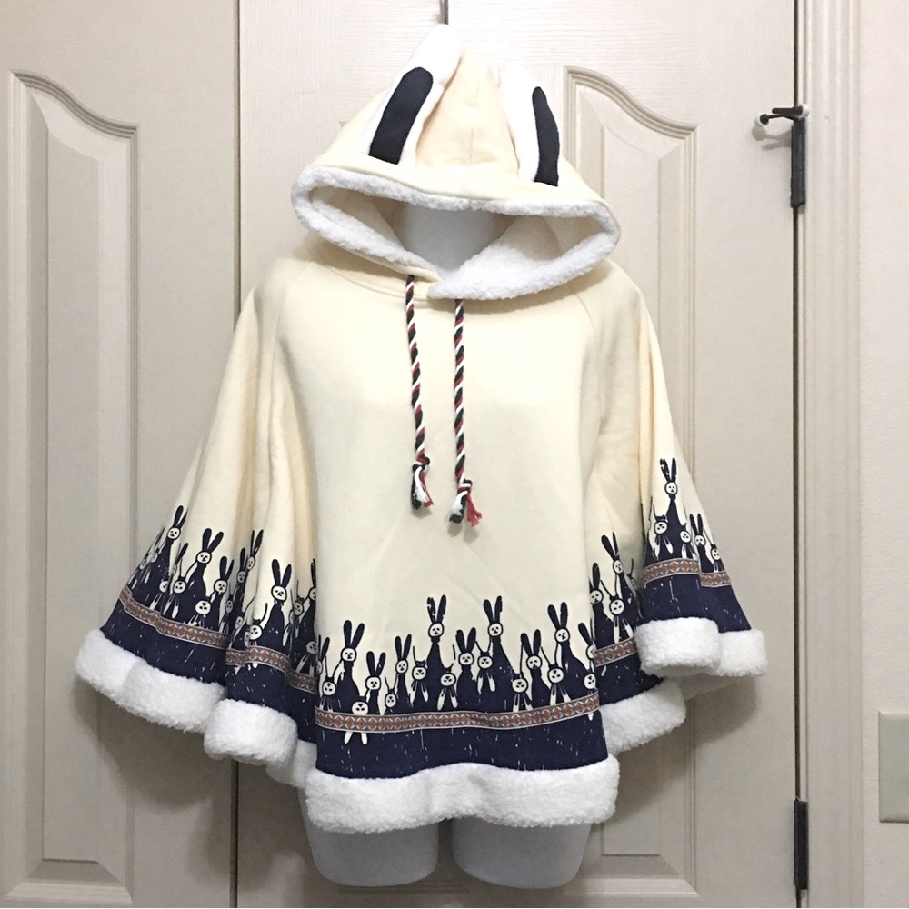 Bunny Ears Poncho
